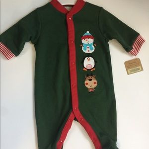 Unisex Holiday Onsie/Sleep & Play, NB